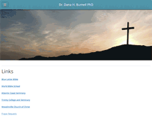 Tablet Screenshot of dhburnell.com